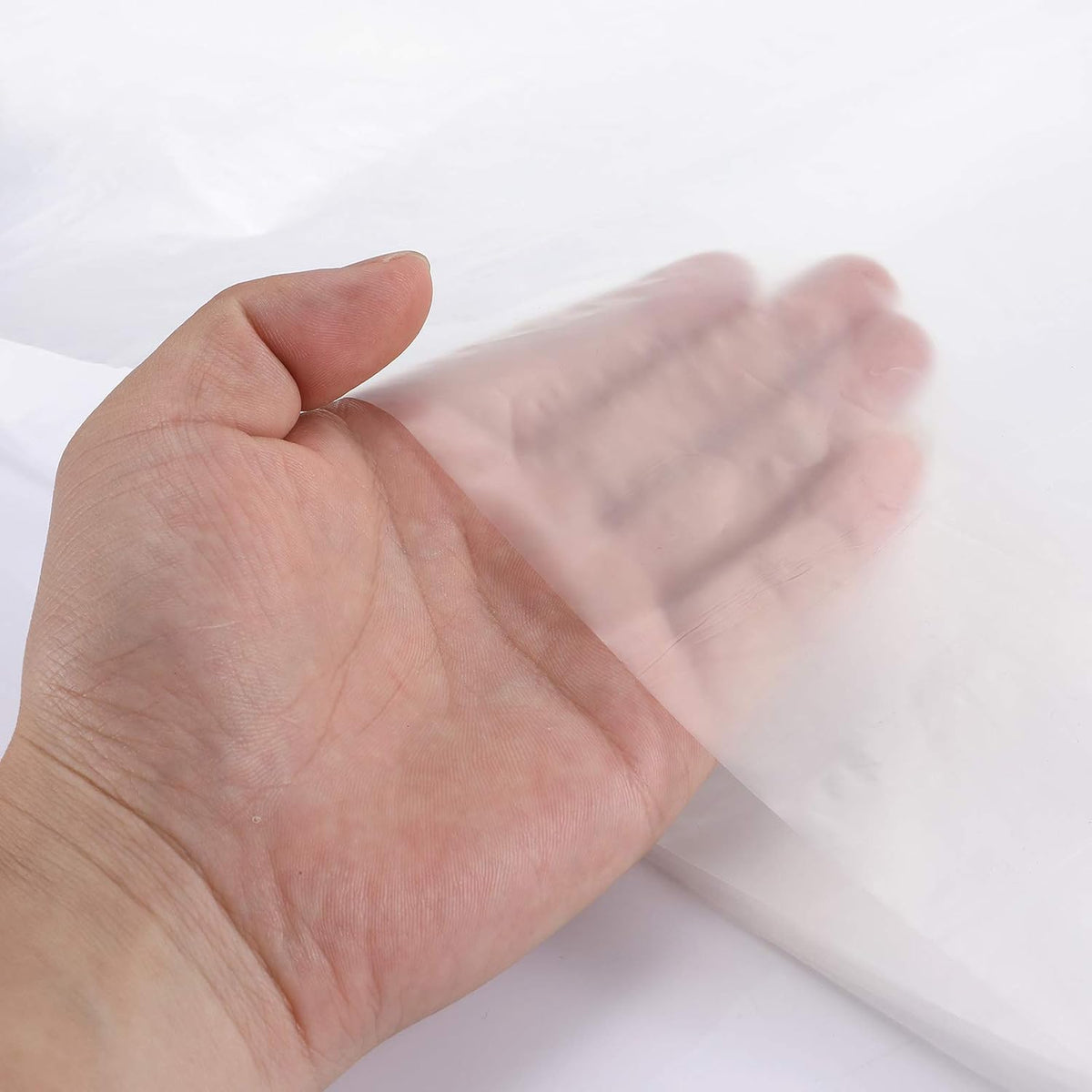 13x16Ft Plastic Drop Cloth 1 Mil Clear Tarp for Painting,Furniture