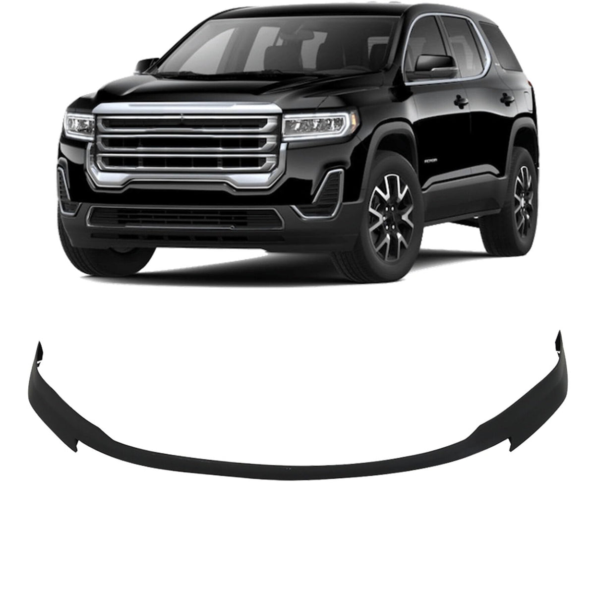 waltyotur Front Bumper Deflector Replacement for Acadia