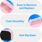 Lightweight Desktop Tape Dispenser, Pink, 1 Pack