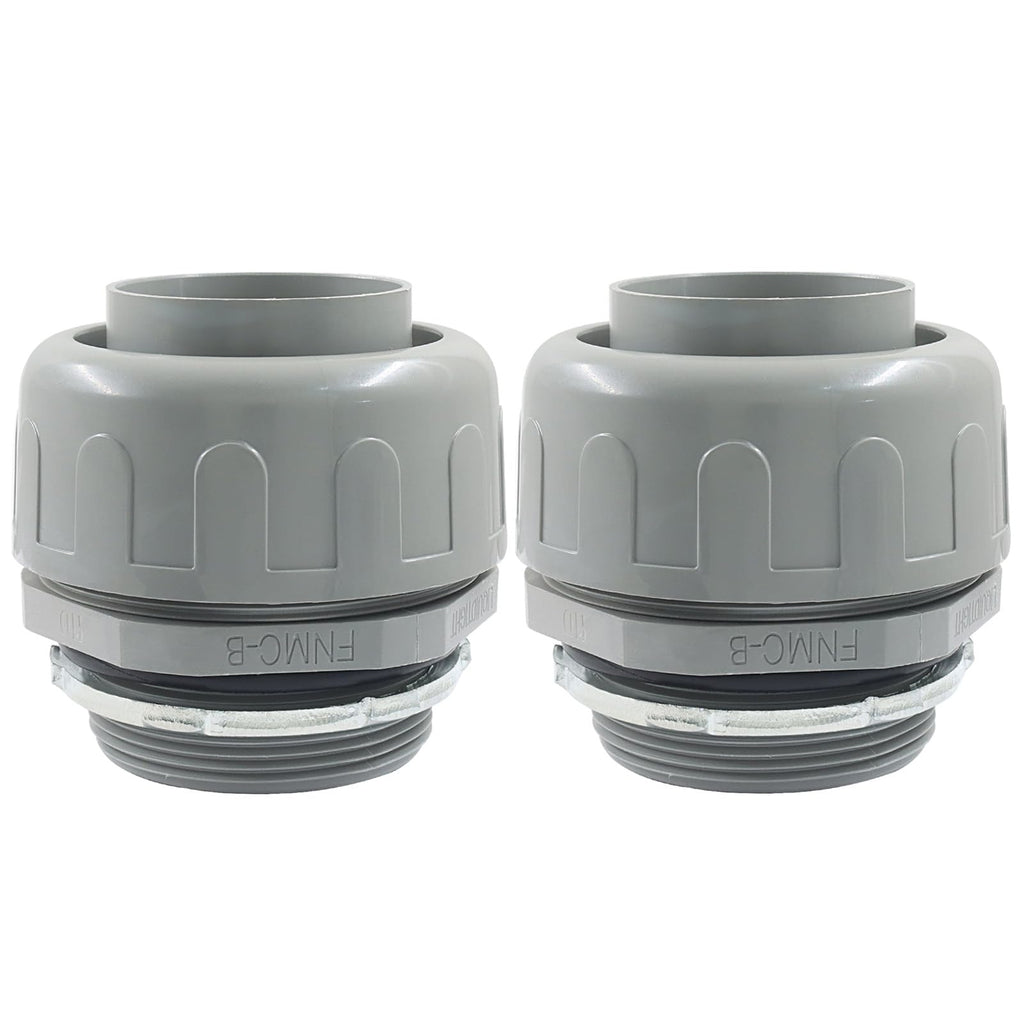 Moicstiy 2Pcs 2 Inch NPT Liquid Tight Connector