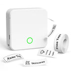P0 Label Maker, Thermal Machine Sticker Label Printer, Label Maker Waterproof Labels, Multiple Templates, Portable