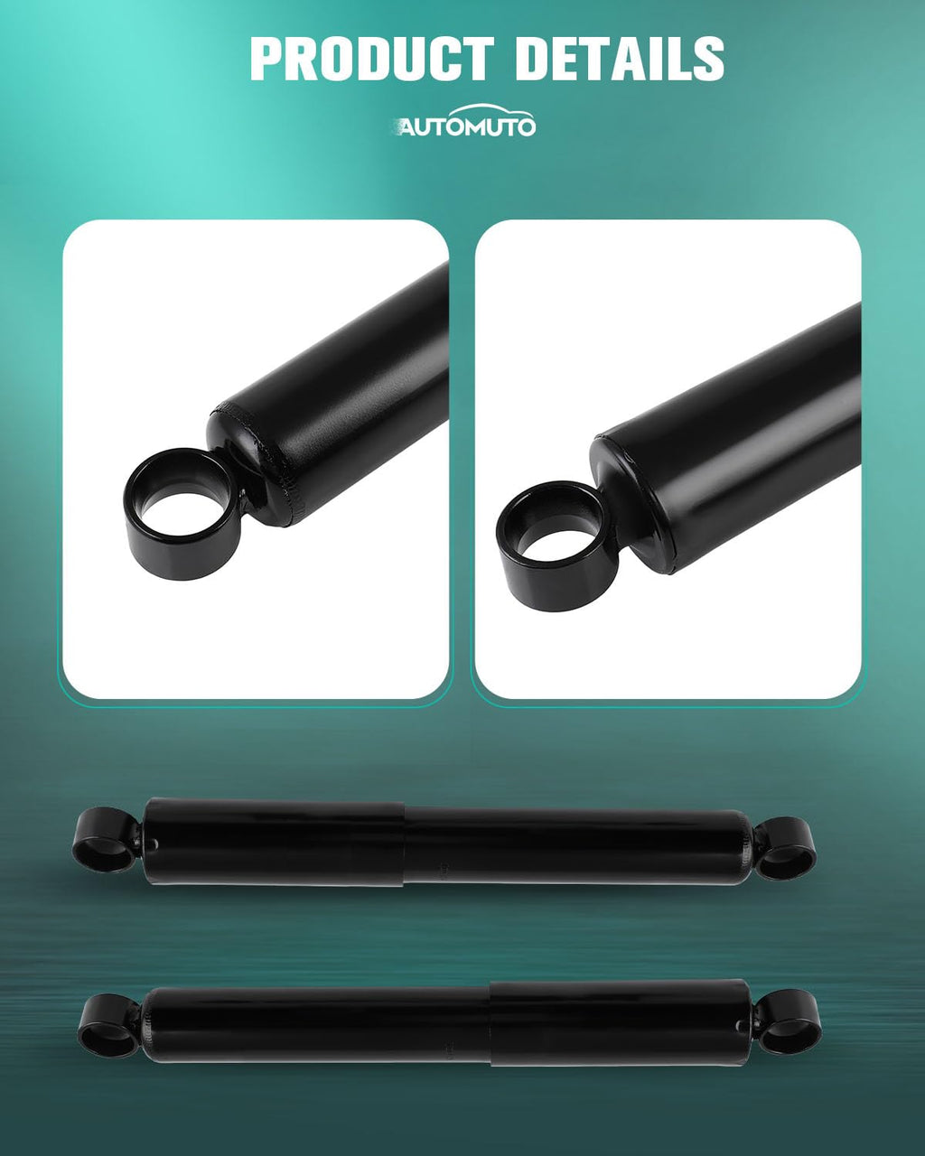 AUTOMUTO 2x Struts Front Shock Absorbers Fits 2013-2020 for Peterbilt 579