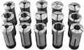 15-Pack Precision 5C Collet Set 1/8in-1in Mill Chuck Holder