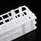Plastic Lab Tube Rack Storage Stand Holder Detachable for 25mm ID, 24 Holes