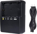 LC-E6 Battery Charger Compatible with Canon LP-E6 LP-E6N LP-E6NH, Replacement Camera Charger for EOS R5 R6 R7 5D Mark