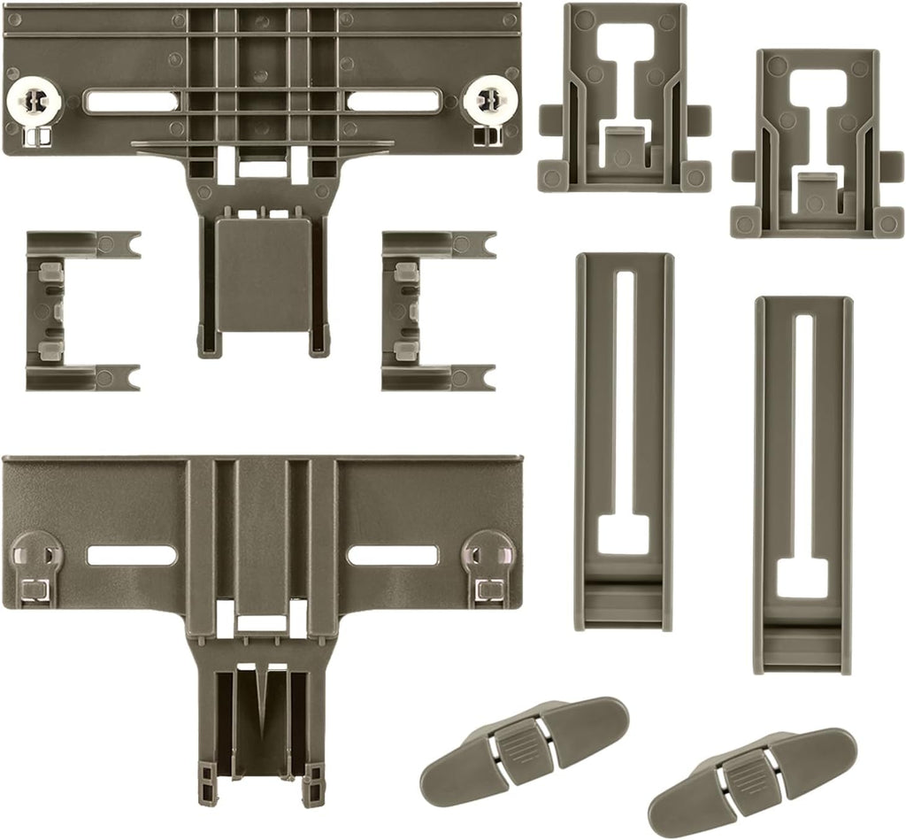 Upgraded W10350376 Dishwasher Top Rack Adjuster Part Kit (10 PCS)
