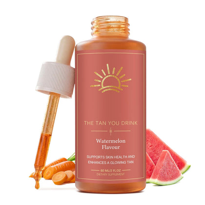 Glow Drops Natural Sunless Tanning Drops to Drink for Face & Body, Enhancing Your Natural Skin Tone, Easy to Use for