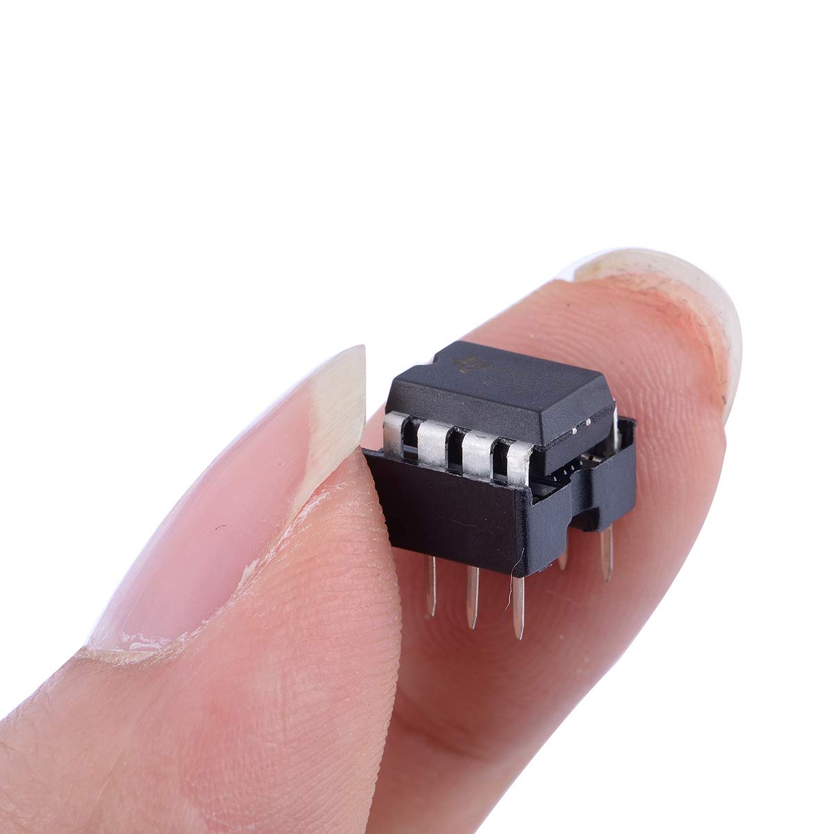 30Pcs NE555P Single Precision Timer with Sockets, NE555N NE555 Timer Chip IC Pulse Generator (Pack of 30) CYT1108