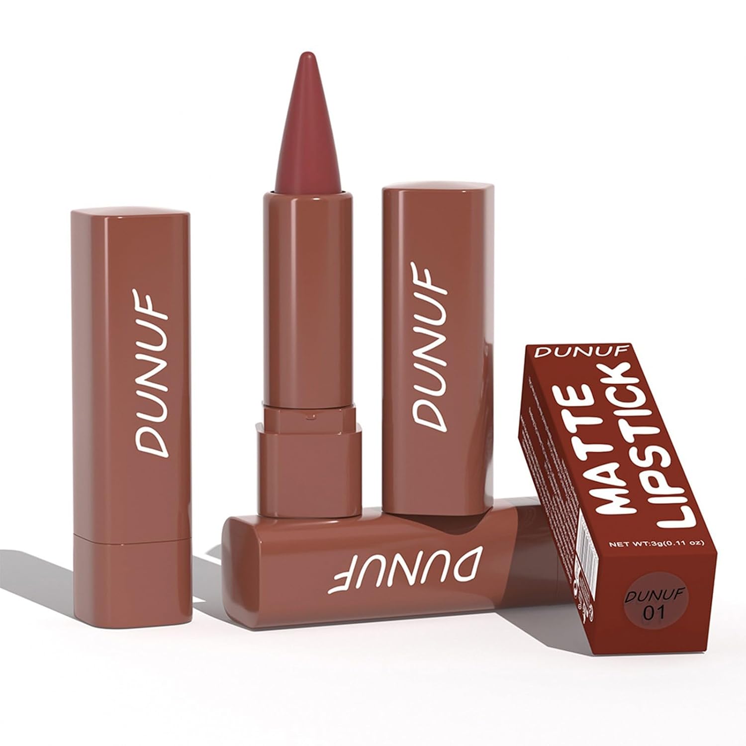 Matte Lip Liner Set Gradient Velvet Lip Crayon with Retractable and Long-Lasting Lipsticks for Women and Gift (9 Pcs