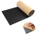 Sponge Neoprene Foam Padding Self Adhesive Foam Sheets, Black