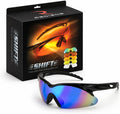 Shift Interchange Shooting Glasses, 5 Lenses, Black Frame