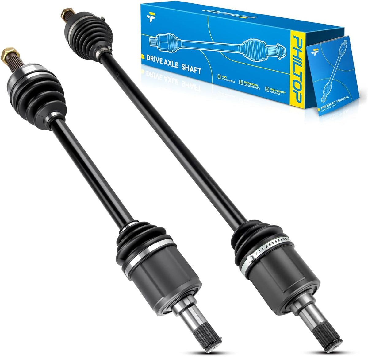 PHILTOP Front CV Axle Shaft for Honda 2006-2015 Civic Automatic