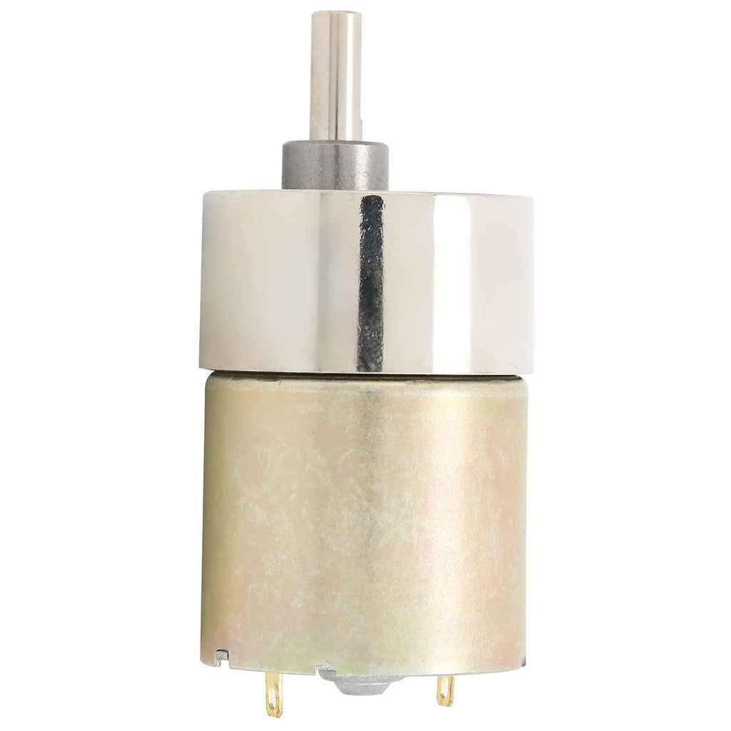 FTVOGUE DC Gear Motor with Metal Gears, 24V 300 RPM Adjustable Speed
