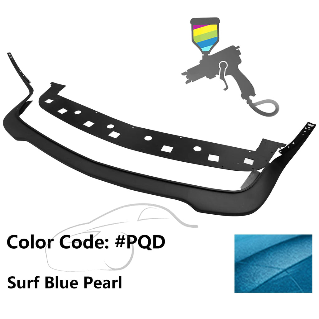 Fit 2015-2023 Dodge Challenger Hellcat Models Front Bumper Lip Painted #PQD