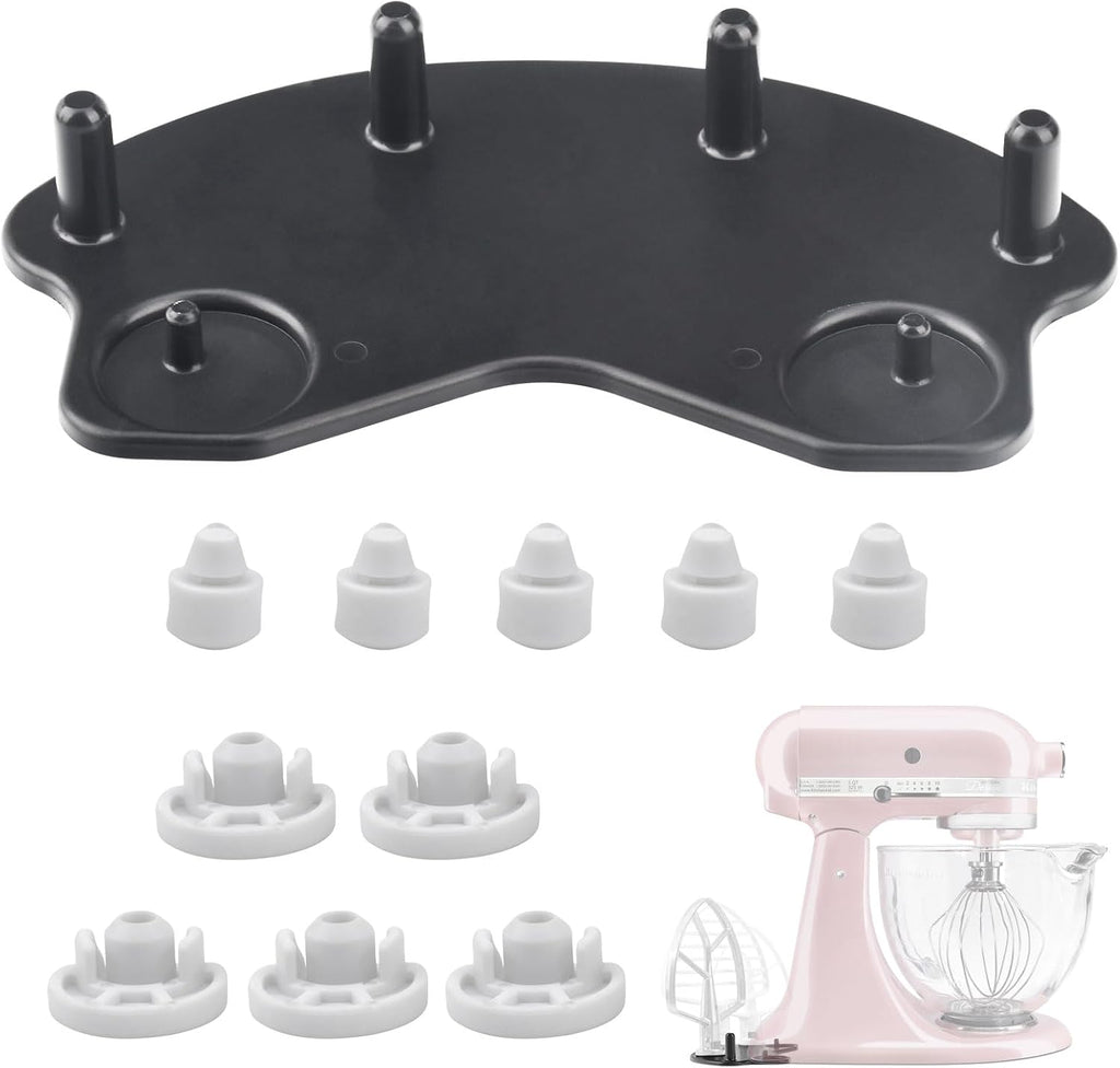 【Patent Pending】Stand Mixer Attachment Holders, Compatible with Kitchenaid Mixer & KitchenAid Flat Beater, Kitchen