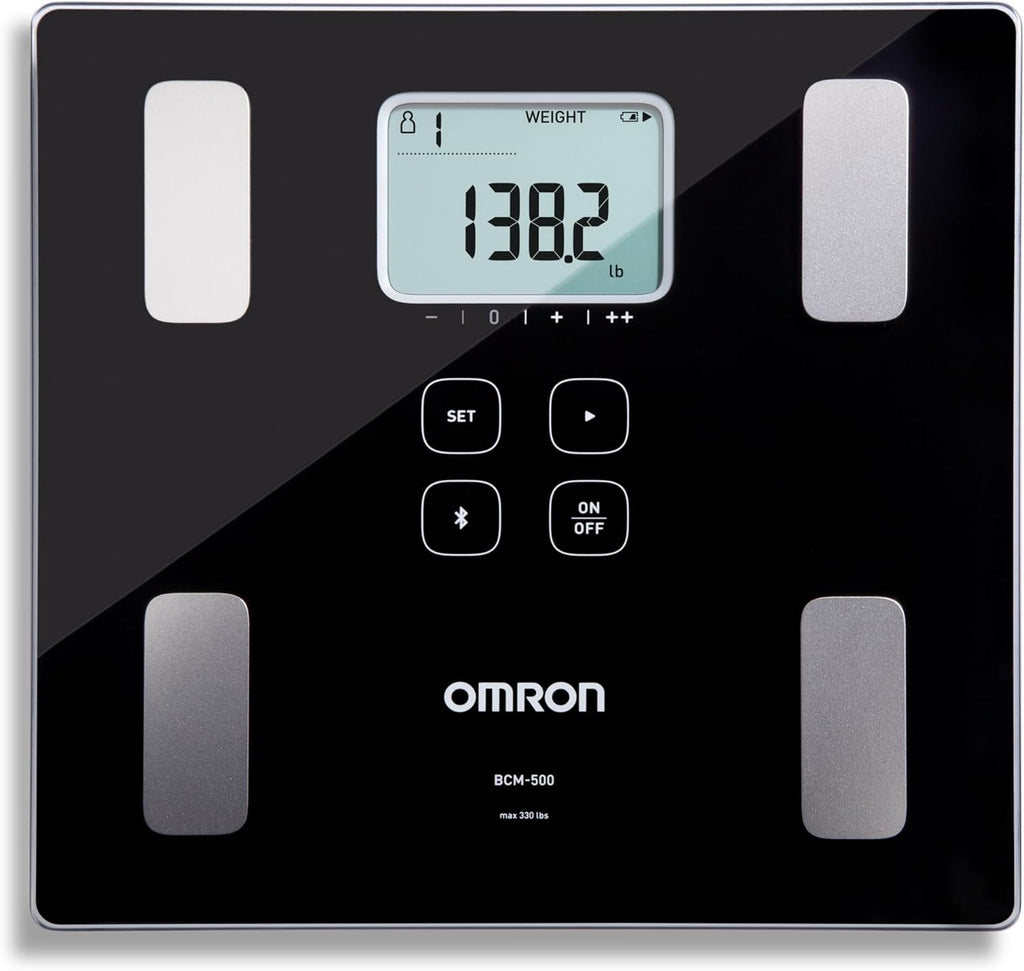 Body Composition Monitor and Scale - Track Muscle Mass Loss/Gain, Weight, Visceral Fat, BMI - Use OMRON Connect App