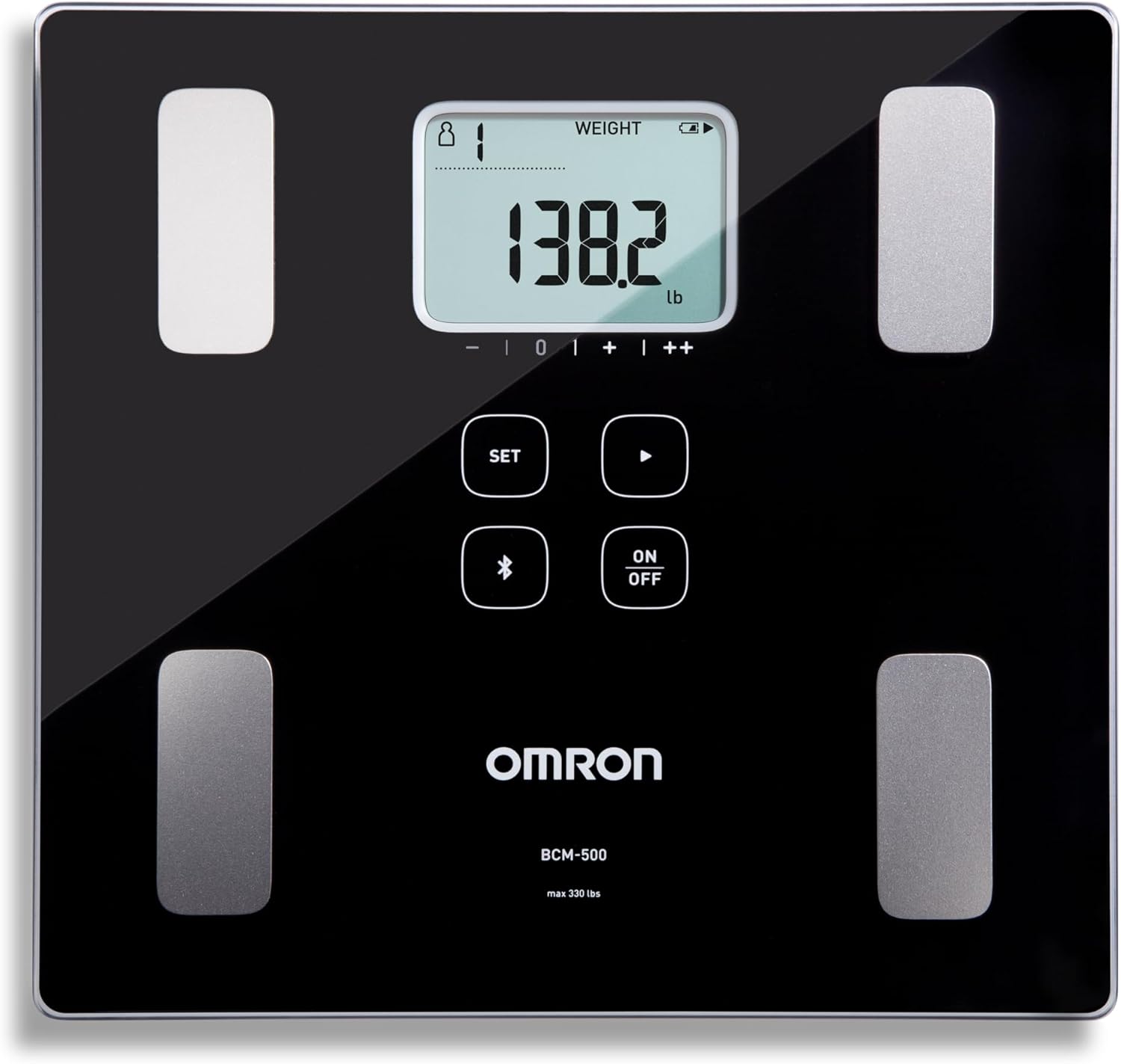 Body Composition Monitor and Scale - Track Muscle Mass Loss/Gain, Weight, Visceral Fat, BMI - Use OMRON Connect App