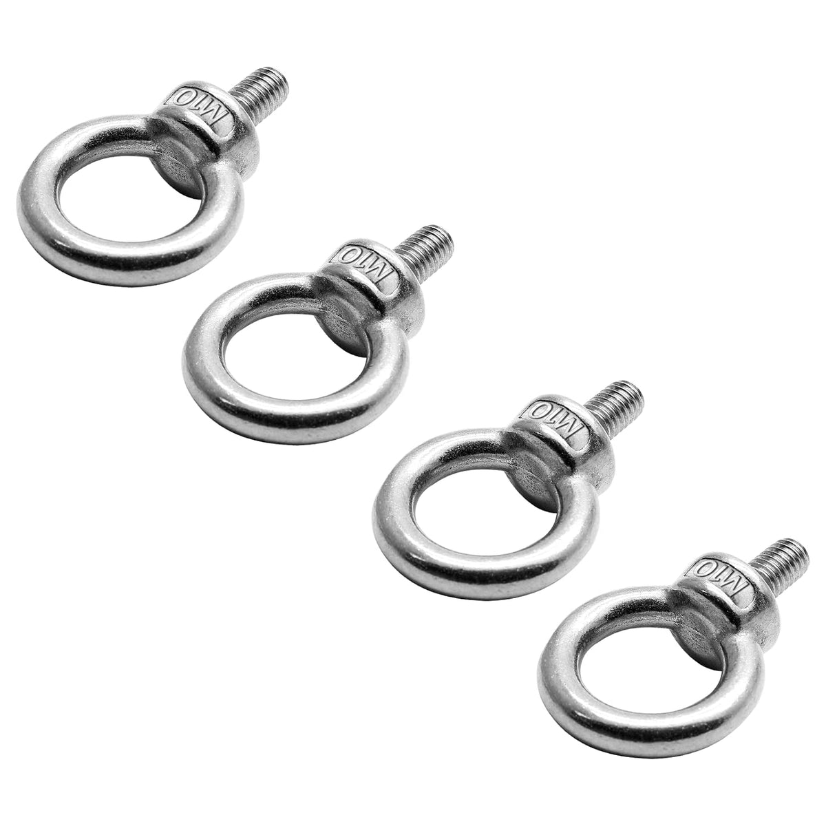 M10 Eye Bolt, 4pcs, Machinery Shoulder Lifting Ring