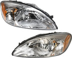 Headlight Left Right Clear Lens Housing for Ford Taurus 2000-2007