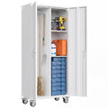 72 Inch Metal Garage Storage Cabinet, Rolling Tool Cabinet
