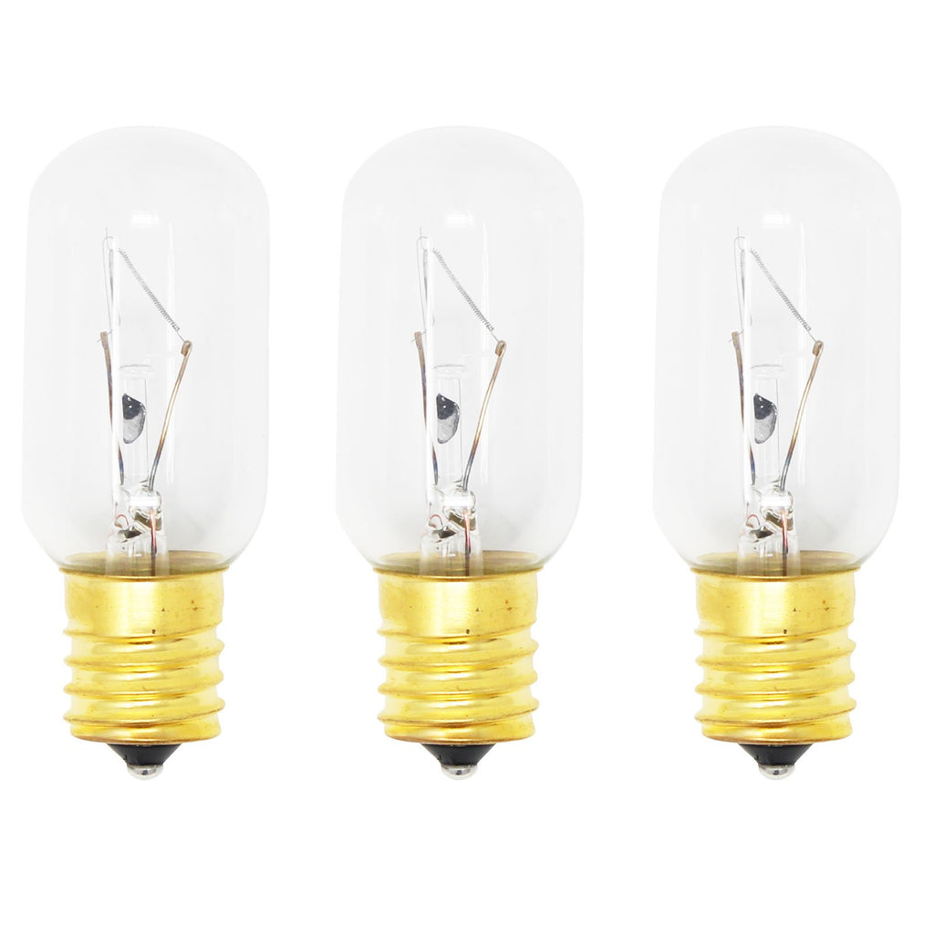 3-Pack Replacement Light Bulb for General Electric JVM1750SP1SS Microwave