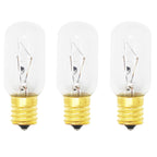 3-Pack Replacement Light Bulb for General Electric JVM1750SP1SS Microwave