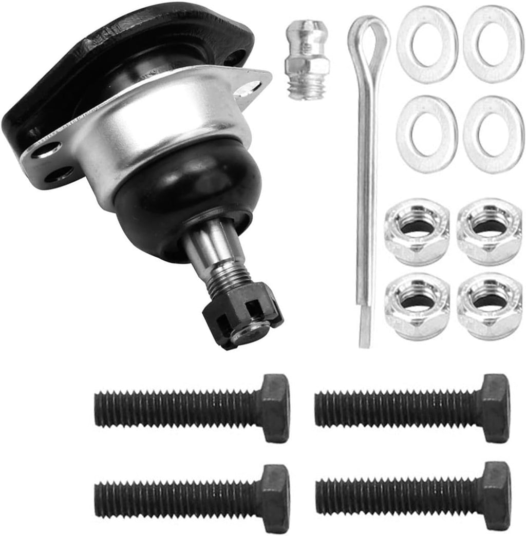 Detroit Axle - 4pc Front Ball Joints for Chevy Blazer S10 GMC Sonoma Jimmy