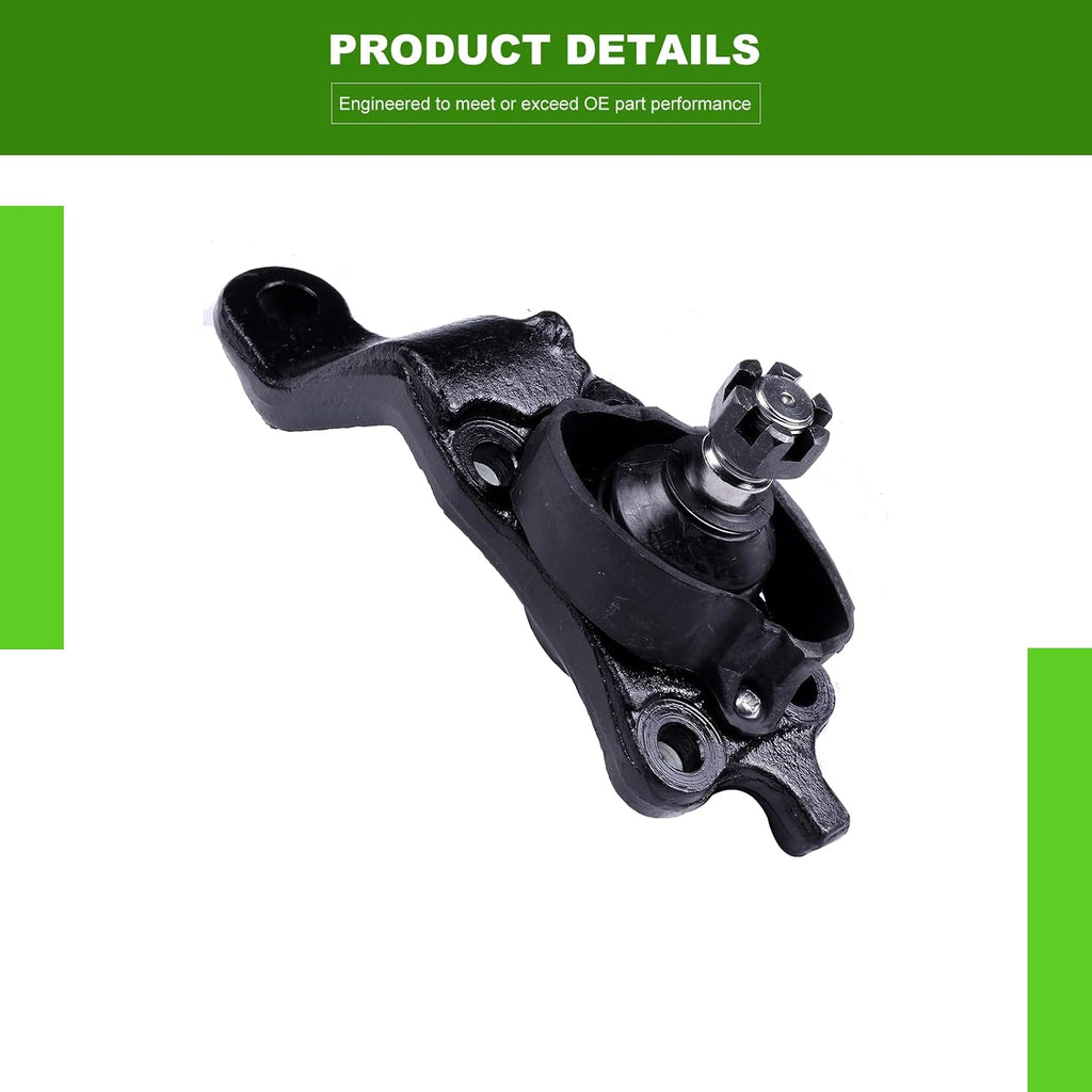 SCITOO 4pcs Front Suspension Kit Lower Ball Joint Upper Ball Joint Fit 2004-2006 For Toyota For Tundra 2004-2007 For Toyota For Sequoia
