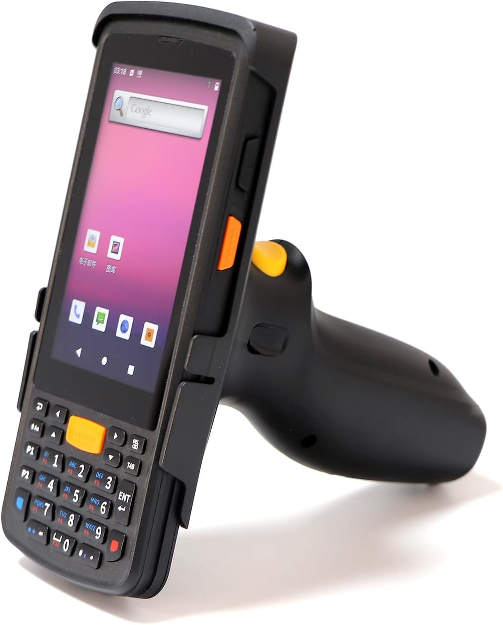 2024 New Android Barcode Scanner with Pistol, Android 11 1D/2D SE4710 Zebra Scanner Engine, Handheld Computer