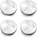 Silver Wheel Center Hub Caps with Tesla Emble Brand Center Caps for 2019-2024 Model Y with 20 Silver Lug Nut Covers