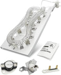Dryer Heating Element Kit Fit for Maytag MED3500FW1 MED5500FC1 MED5500FC2 MED5500FW1 MED5500FW2 MED5630HC0 MED5630HC1 Fit for Whirlpool WED5100HC0 WED5100HC1 WED5100HC2 WED5100HC3