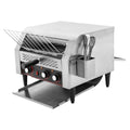 2400W Commercial Conveyor Toaster, Electric Industrial Belt Toasters Oven, 450 Slices/Hour Heavy Duty, Electric Restaurant Toaster Maker for Bun Bagel Bread Waffle Restaurant Buffet (450 Slices/H)