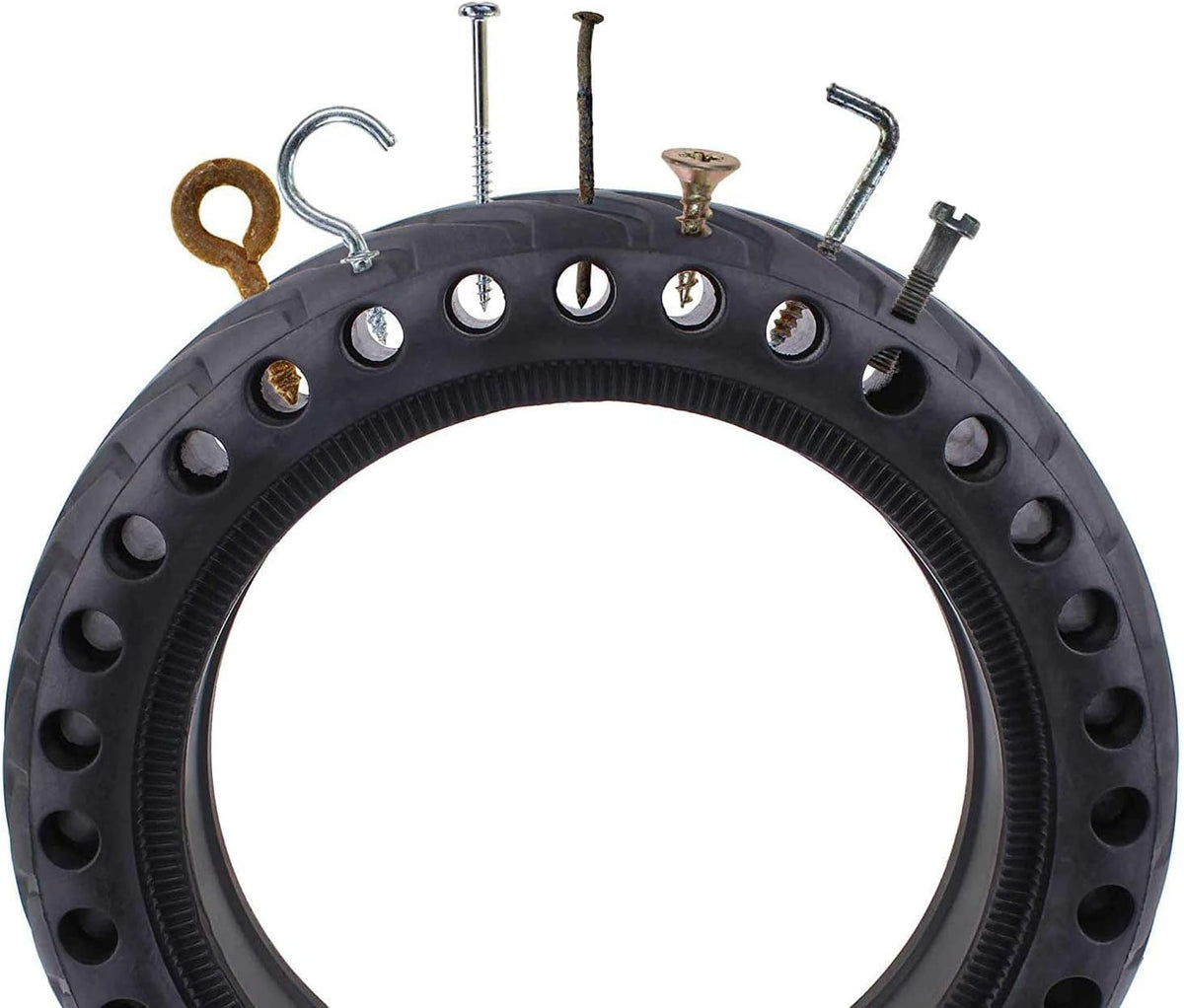 GYL 8.5x2.0 Solid Tire, Replacement for 50/75-6.1 8 1/2x2 8.5x2.125 Inch Original Tire, Fit for Hiboy S2 Swagtron SG-5 isinwheel S9 Pro iScooter i9/i8 Hover-1 Journey VOLPAM SP06 Electric Scooter