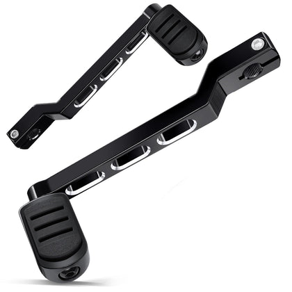 Heel Toe Gear Shifter Lever Pegs, CNC Shift Lever Peg Fit for Harley Touring Electra Glide Street Road Glide Road