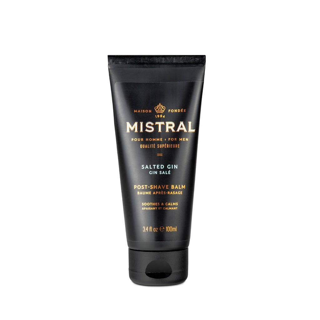 After Shave Balm, Salted Gin - 3.4 Fl Oz | Hydrating Aftershave for Men with Aloe & Jojoba Oil | Non-Greasy Post