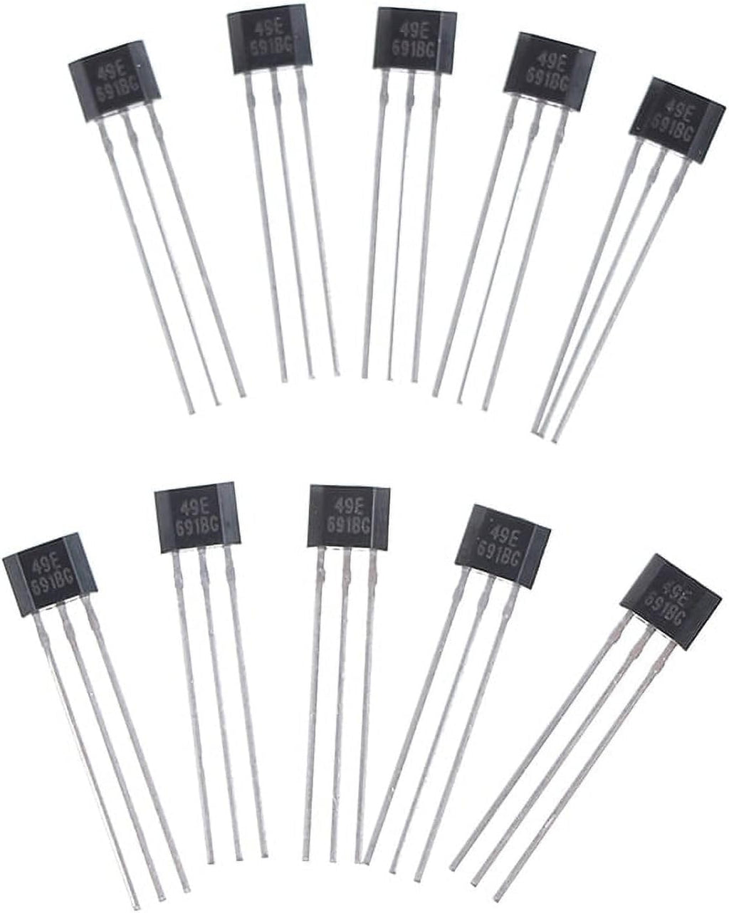 10Pcs Hall Element 49E Oh49E Ss49E Linear Sensor Hall Sensor Industrial Electrical