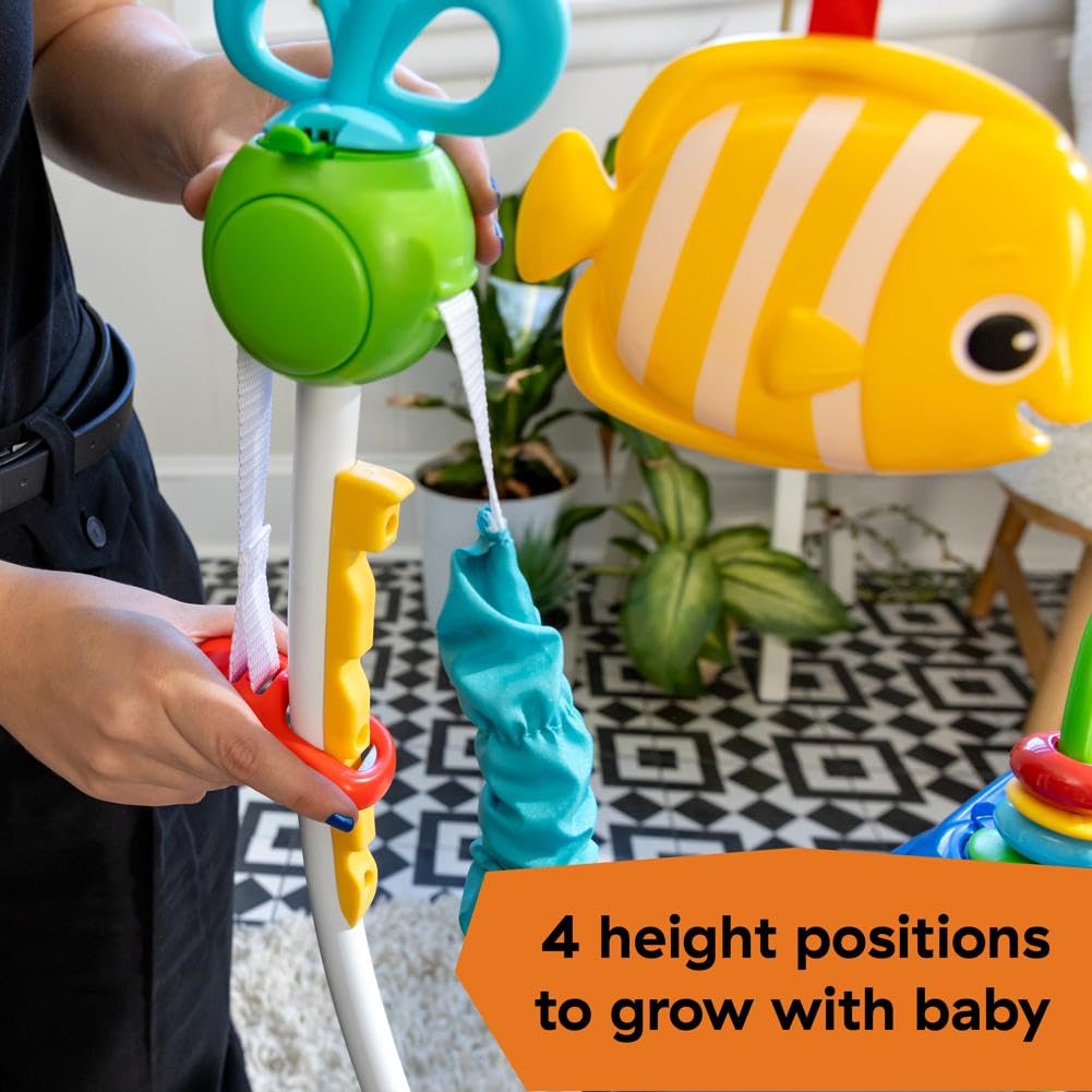 Neptune's Ocean Discovery Activity Baby Jumper Activity Center, Ages 6 Months +, Max Weight 25 lbs., Unisex