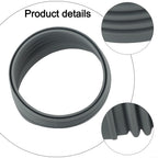 Silicone Bellow For Fellow Opus Coffee Grinder - Grey Replacement Part For Efficient Extraction, Low Retention Bean Bin Accessory, Material, 12X12x7cm