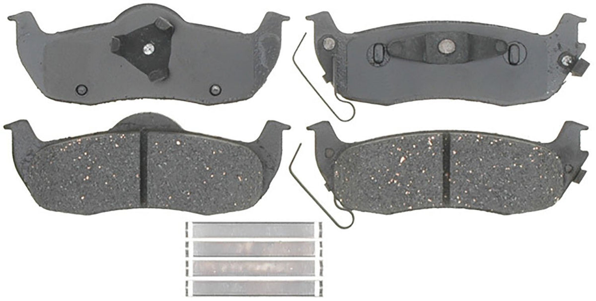 ACDelco Silver 14D1041CH (19313737) Ceramic Rear Disc Brake Pad Set