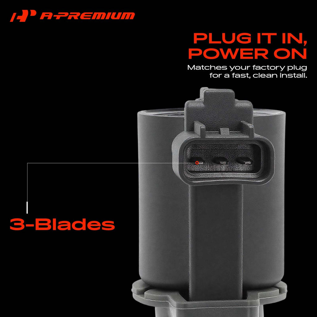 A-Premium Engine Ignition Coil Pack Compatible with Aston Martin