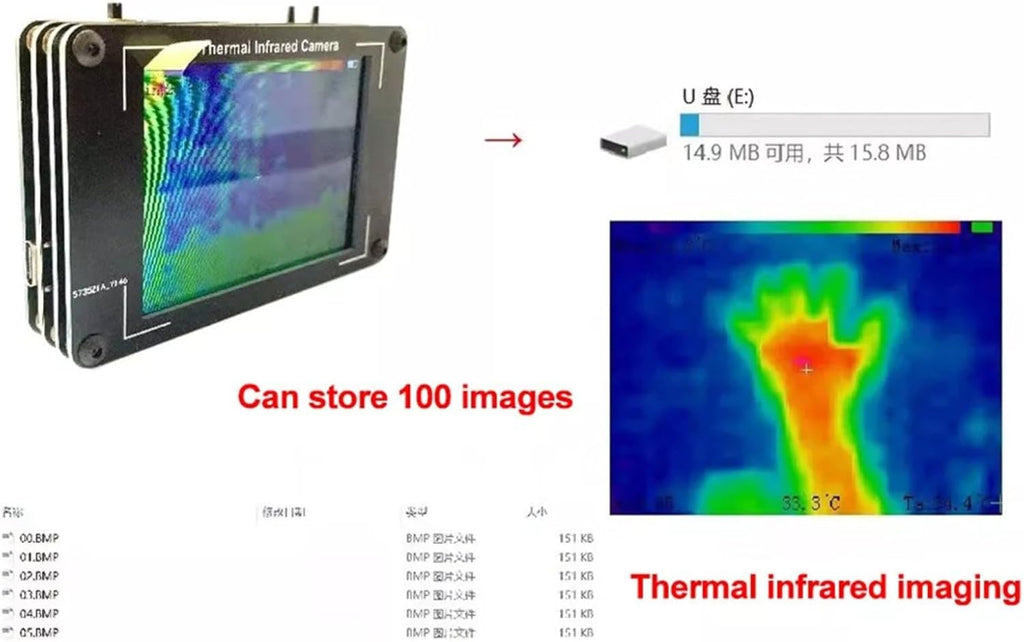 for multi Function Thermal Imager, Handheld Digital Infrared Thermal Imaging Camera, Infrared Thermal Imager Sensor