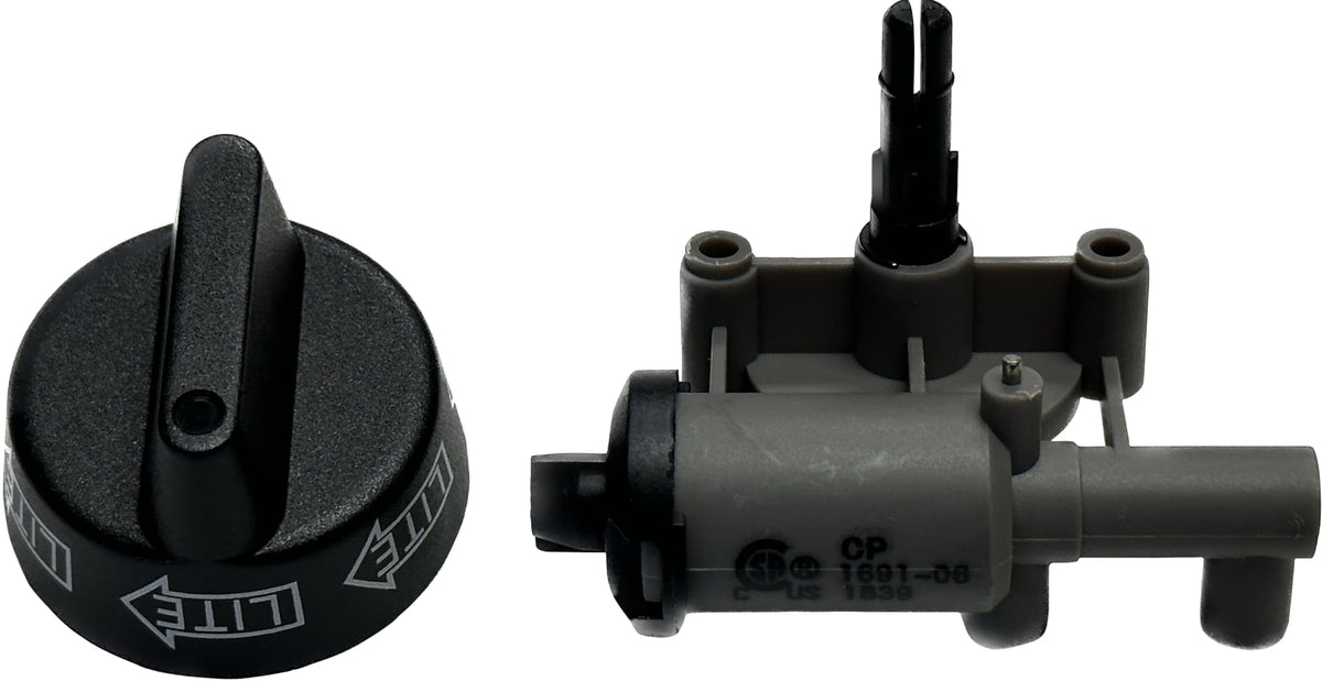 Budora 12001296 Igniter and Knob Kit Compatible With Whirlpool Ranges