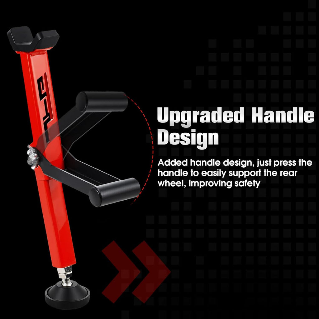 Motorcycle Stand Rear Wheel Stand Red