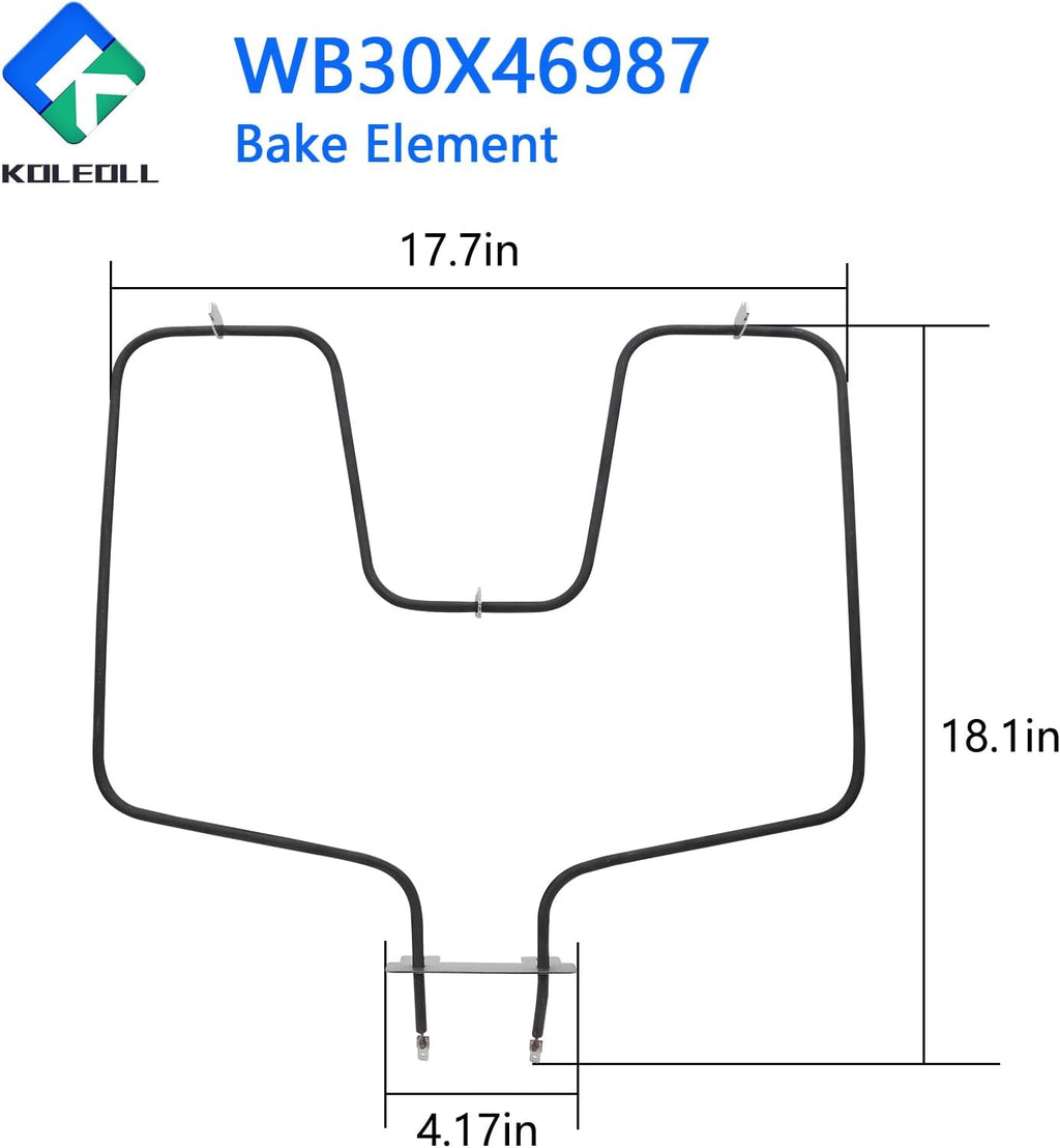 Bake Element WB30X46987 Compatible with General Electric Hotpoint Range