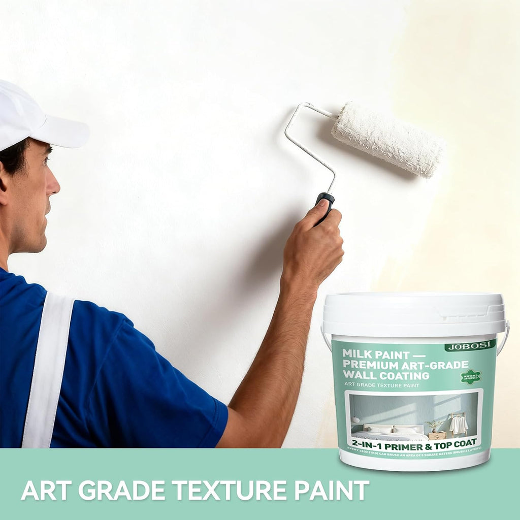 Interior Wall Paint，1 Gallon Paint For Wall，Interior Wall Paint （Cyan） For Interior And Exterior Use - Weather, Paint