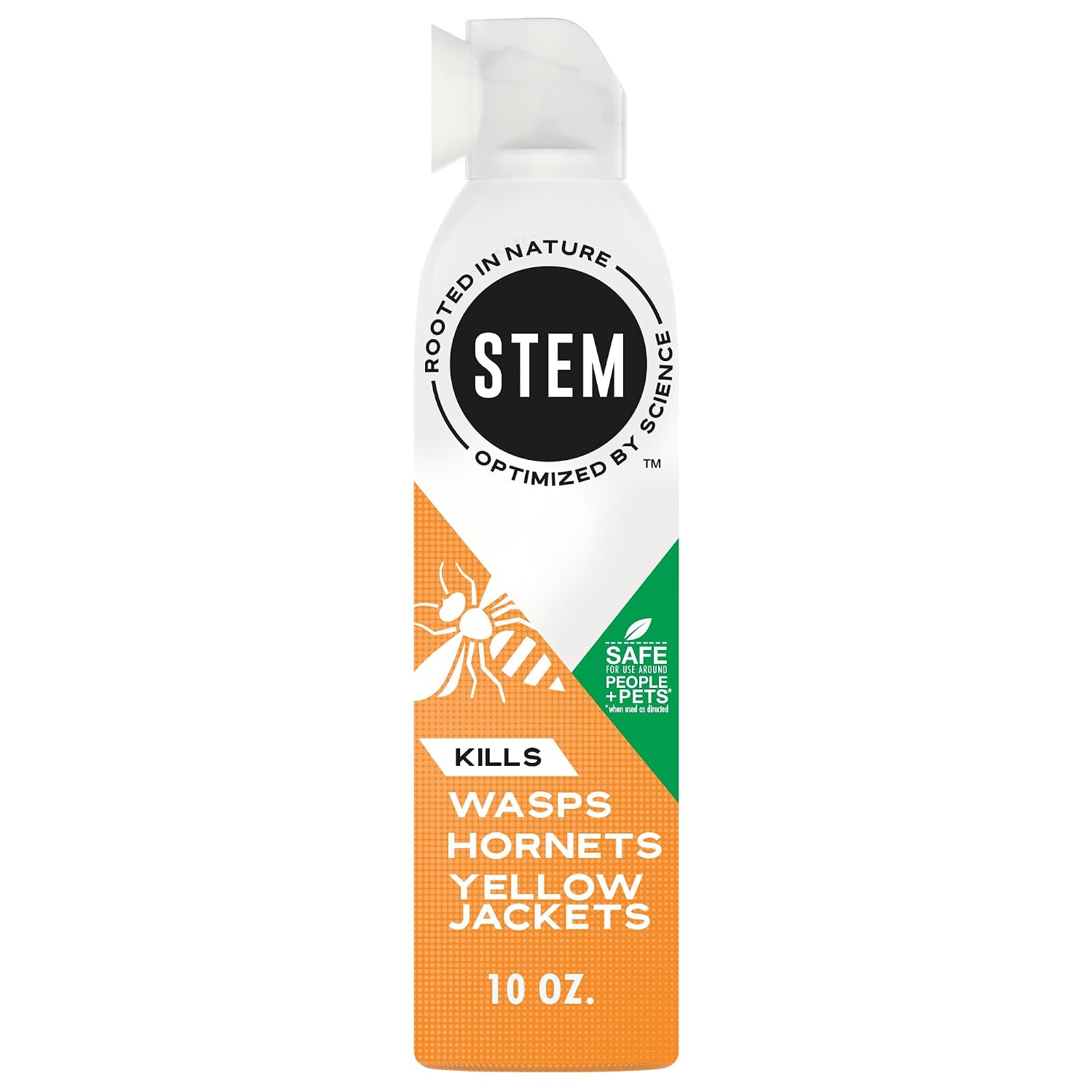 Kills Wasps, Hornets and Yellow Jackets: Plant-Based Active Ingredient Bug Spray, Botanical Insecticide for Outdoor