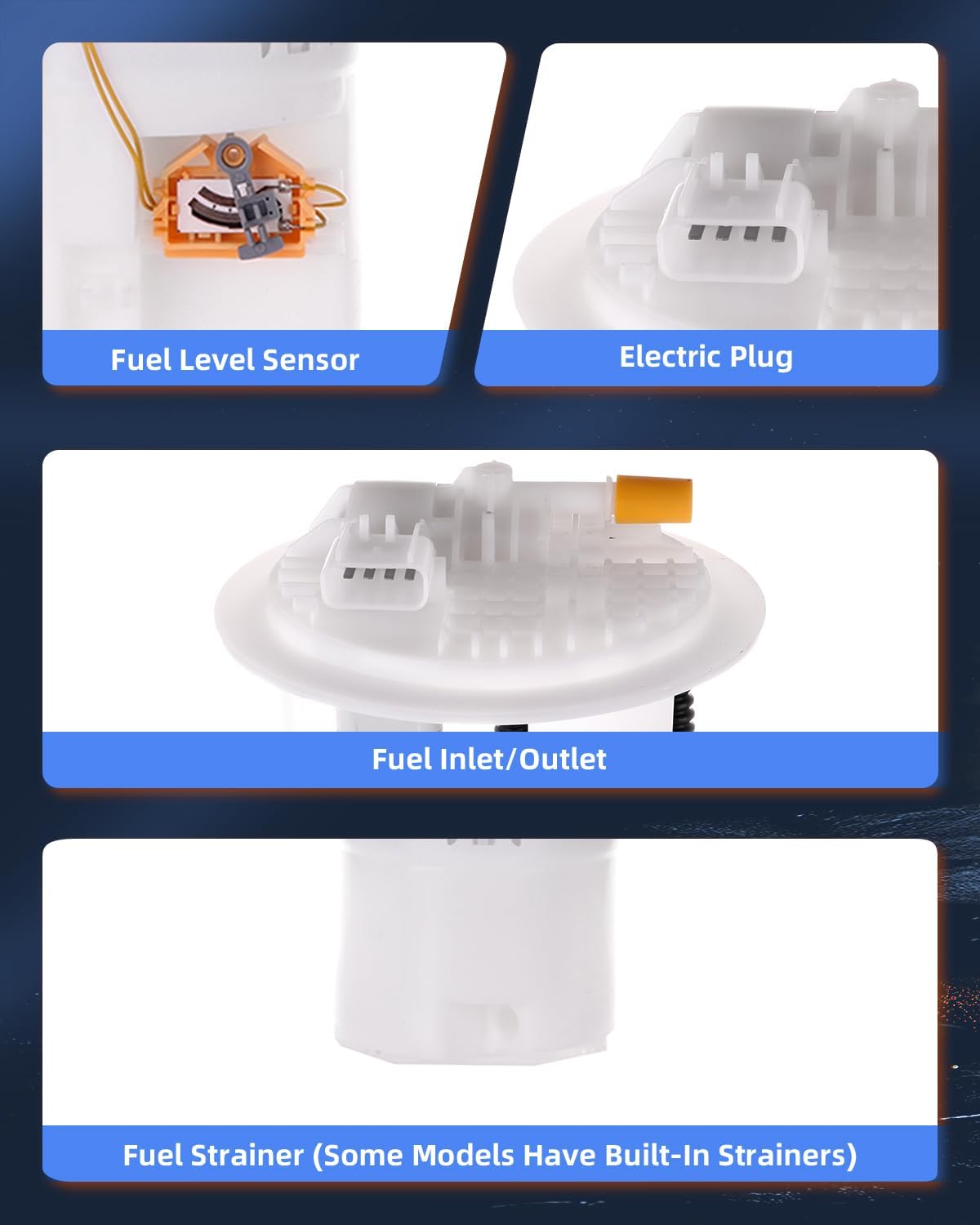 ECCPP Electric Fuel Pump Assembly E7198M