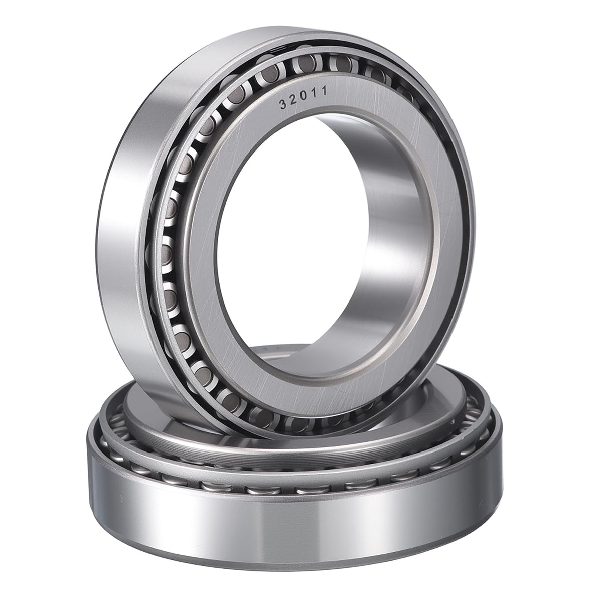 HIPicco 2 Pack 32011 Tapered Roller Bearing Cone and Cup Set