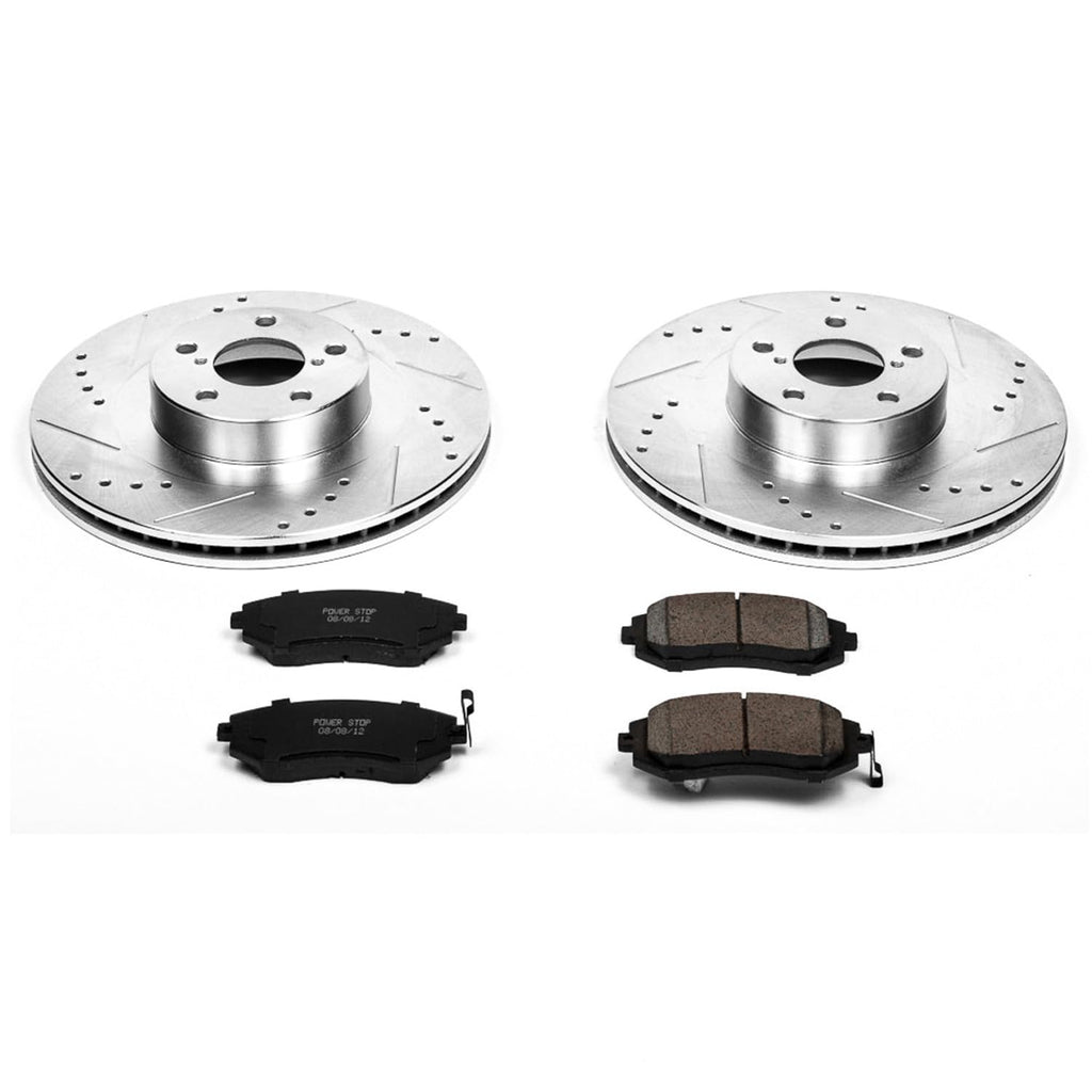 PowerStop Z23 Performance Brake Pad & Rotor Kit Front K2373