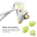 10x Nylon Front Windshield Wiper Linkage Arm Bushing Cap Replacement For Dodge